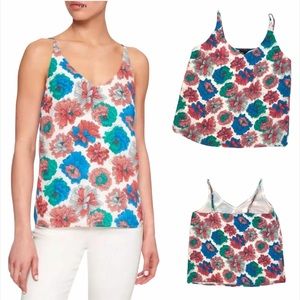 NWOT BANANA REPUBLIC Floral Print Tank